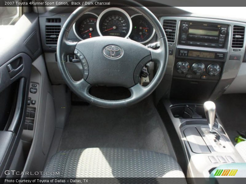 Black / Dark Charcoal 2007 Toyota 4Runner Sport Edition