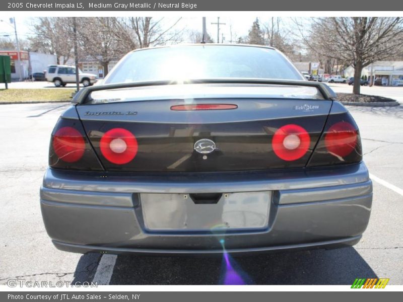 Medium Gray Metallic / Neutral Beige 2005 Chevrolet Impala LS