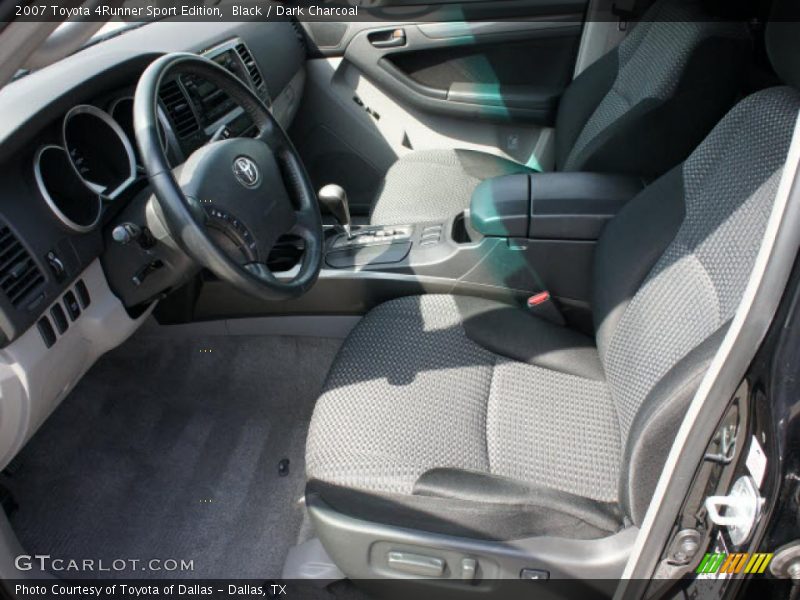 Black / Dark Charcoal 2007 Toyota 4Runner Sport Edition