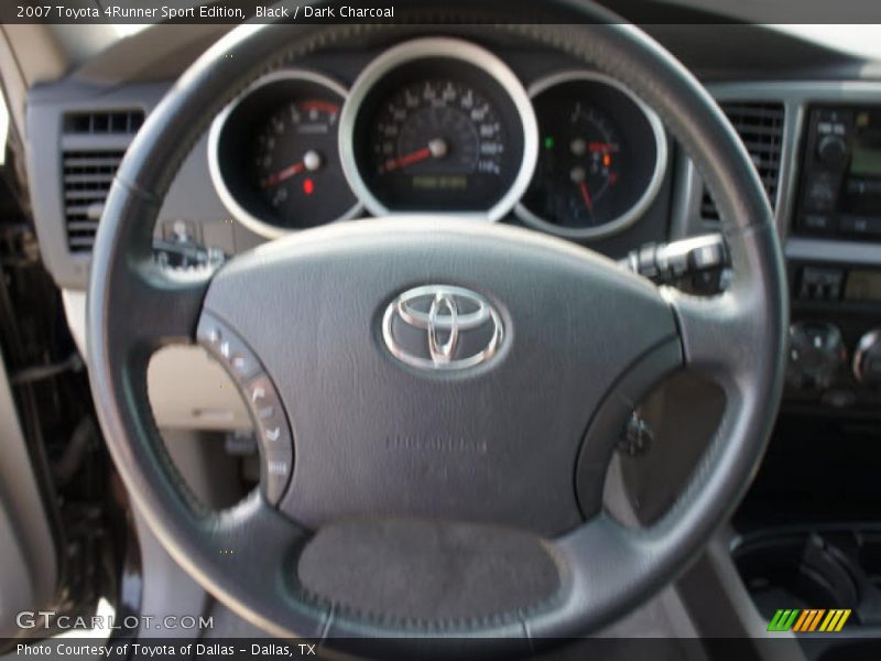 Black / Dark Charcoal 2007 Toyota 4Runner Sport Edition