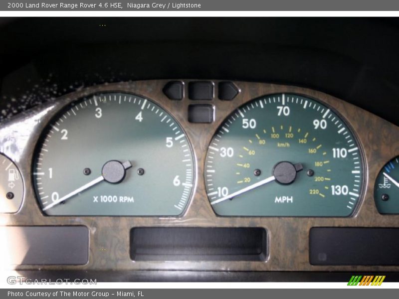 Niagara Grey / Lightstone 2000 Land Rover Range Rover 4.6 HSE