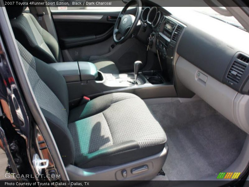 Black / Dark Charcoal 2007 Toyota 4Runner Sport Edition