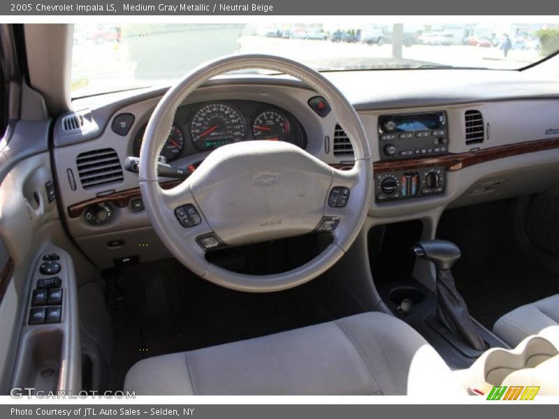 Medium Gray Metallic / Neutral Beige 2005 Chevrolet Impala LS