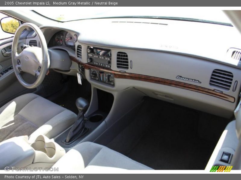 Medium Gray Metallic / Neutral Beige 2005 Chevrolet Impala LS