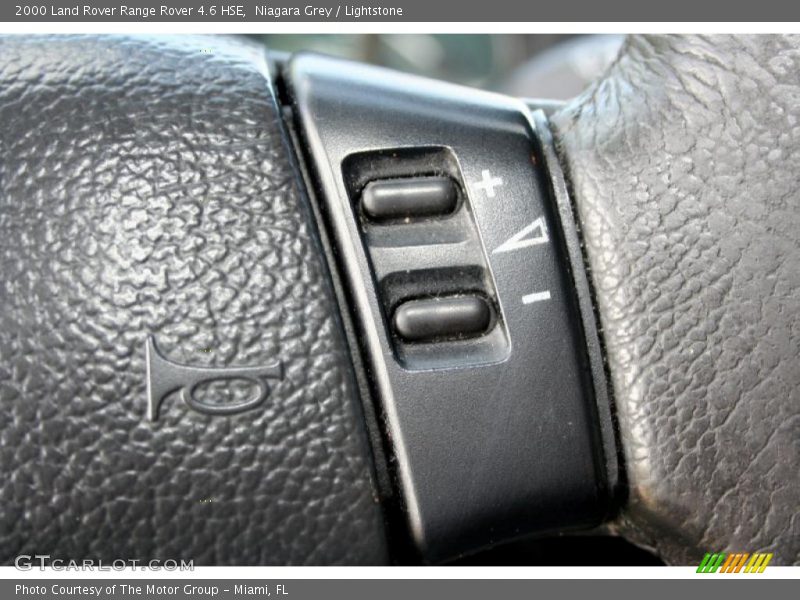 Controls of 2000 Range Rover 4.6 HSE