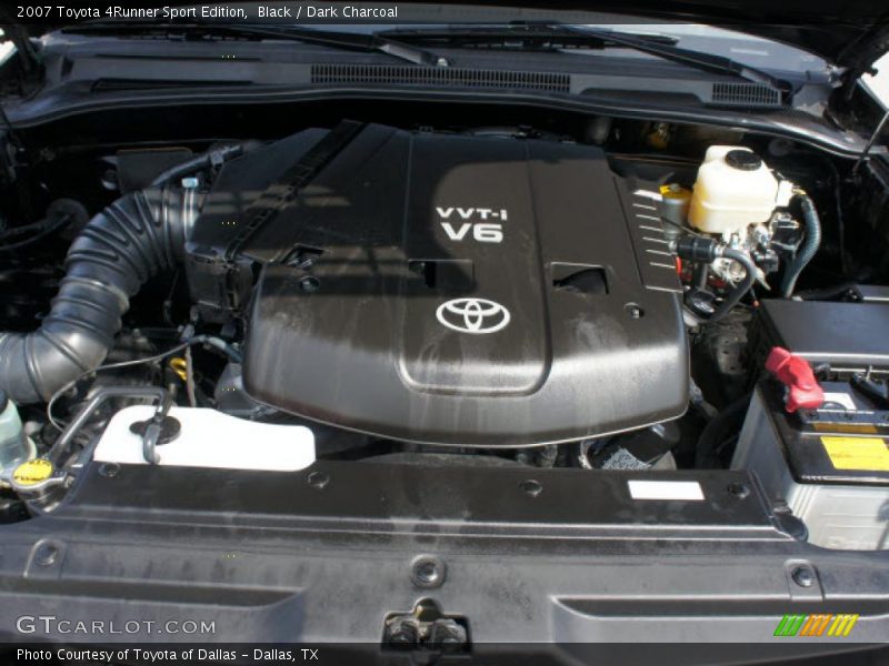 Black / Dark Charcoal 2007 Toyota 4Runner Sport Edition