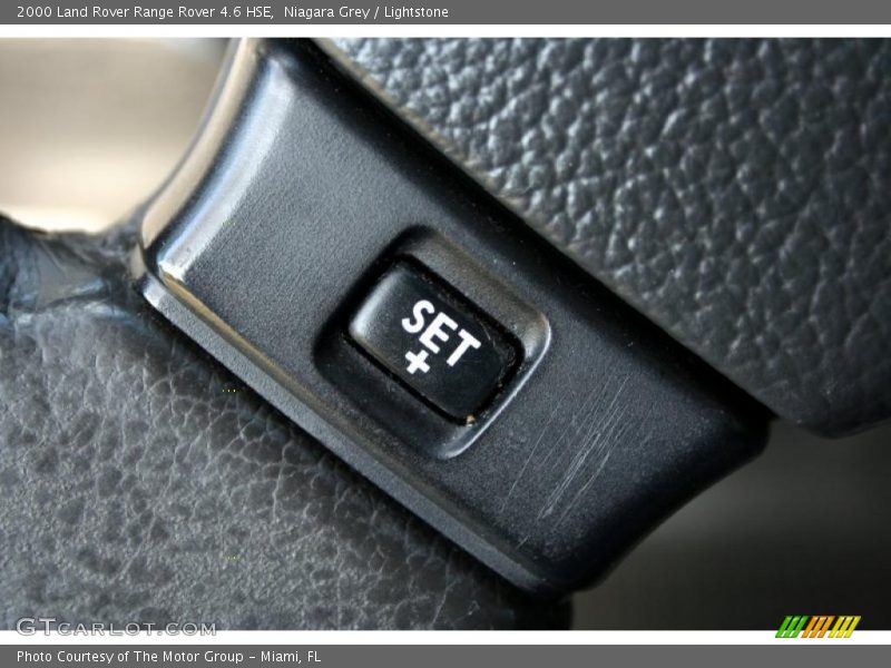 Controls of 2000 Range Rover 4.6 HSE