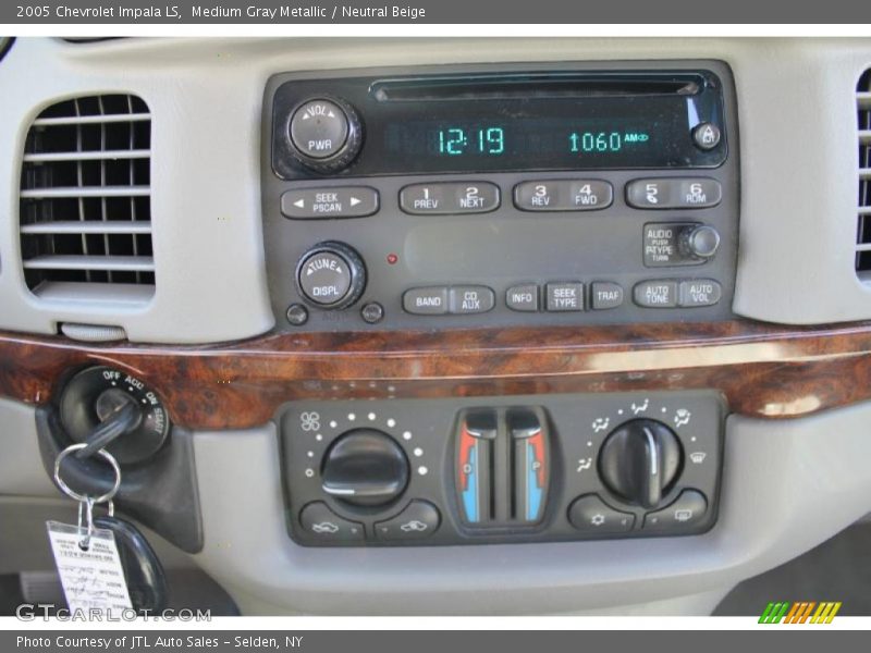 Medium Gray Metallic / Neutral Beige 2005 Chevrolet Impala LS