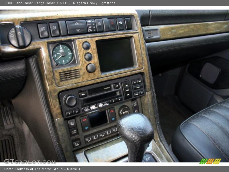 Controls of 2000 Range Rover 4.6 HSE
