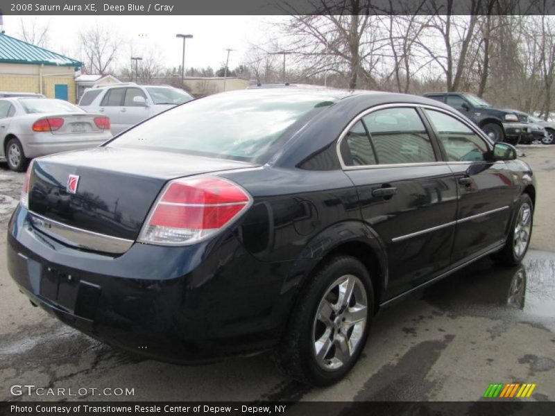 Deep Blue / Gray 2008 Saturn Aura XE