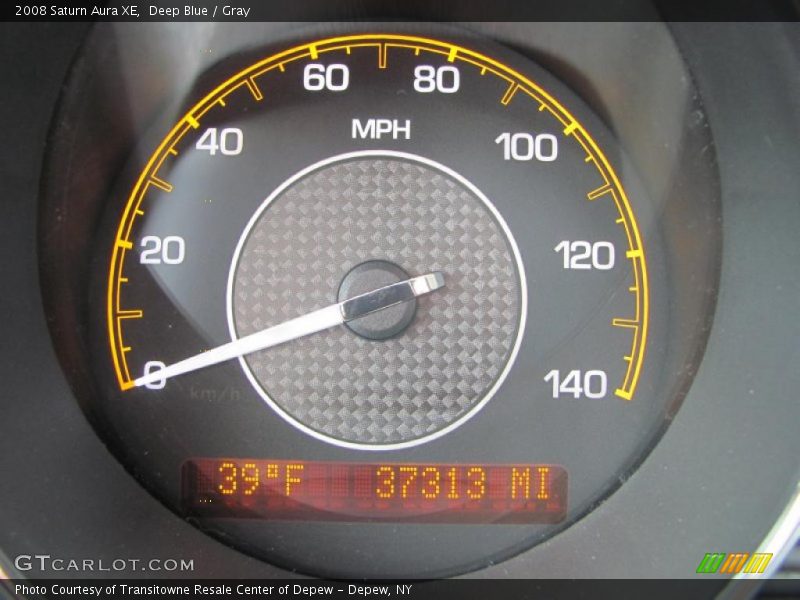 Deep Blue / Gray 2008 Saturn Aura XE