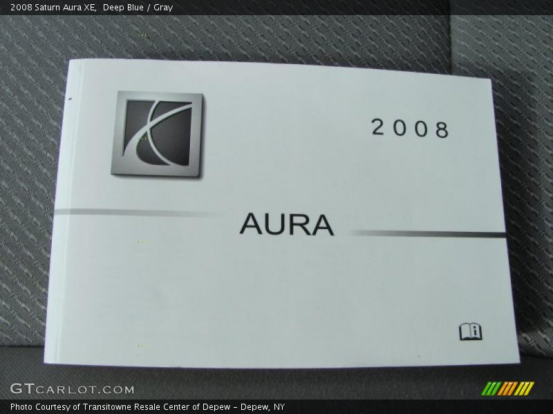 Deep Blue / Gray 2008 Saturn Aura XE