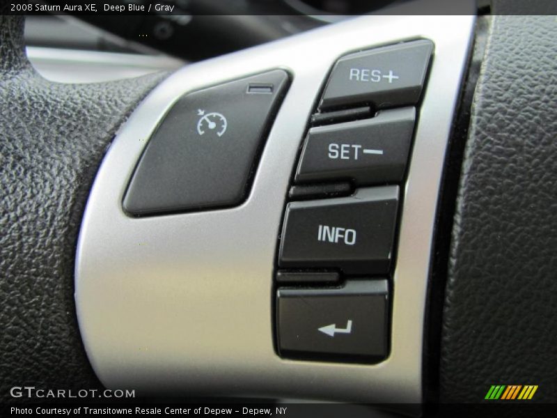 Deep Blue / Gray 2008 Saturn Aura XE