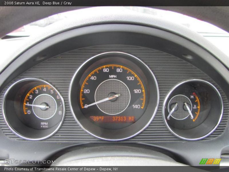 Deep Blue / Gray 2008 Saturn Aura XE