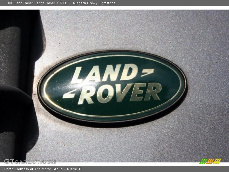 Niagara Grey / Lightstone 2000 Land Rover Range Rover 4.6 HSE