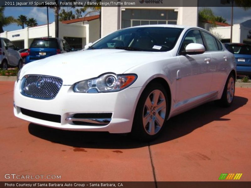 Front 3/4 View of 2011 XF Sport Sedan