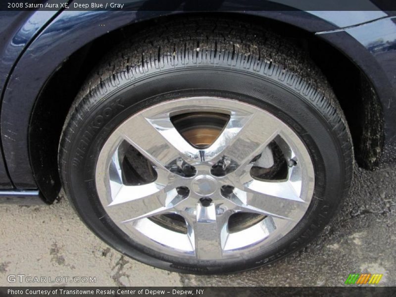 Deep Blue / Gray 2008 Saturn Aura XE