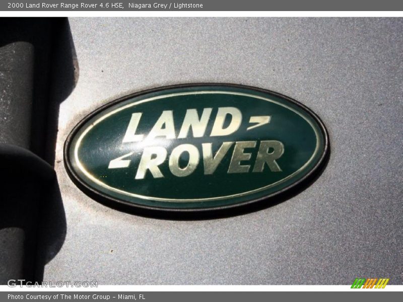 Niagara Grey / Lightstone 2000 Land Rover Range Rover 4.6 HSE