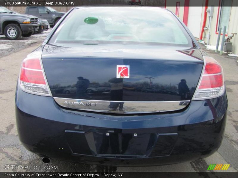 Deep Blue / Gray 2008 Saturn Aura XE