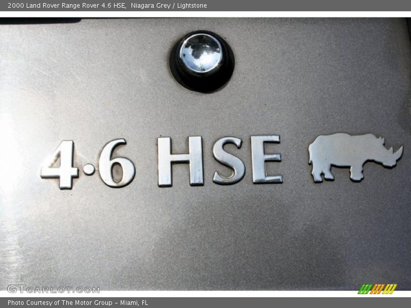 Niagara Grey / Lightstone 2000 Land Rover Range Rover 4.6 HSE