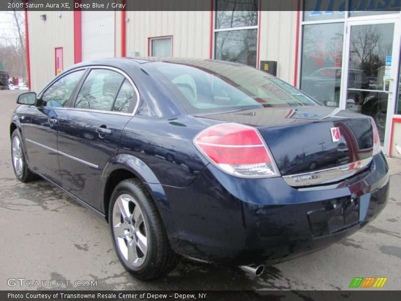 Deep Blue / Gray 2008 Saturn Aura XE
