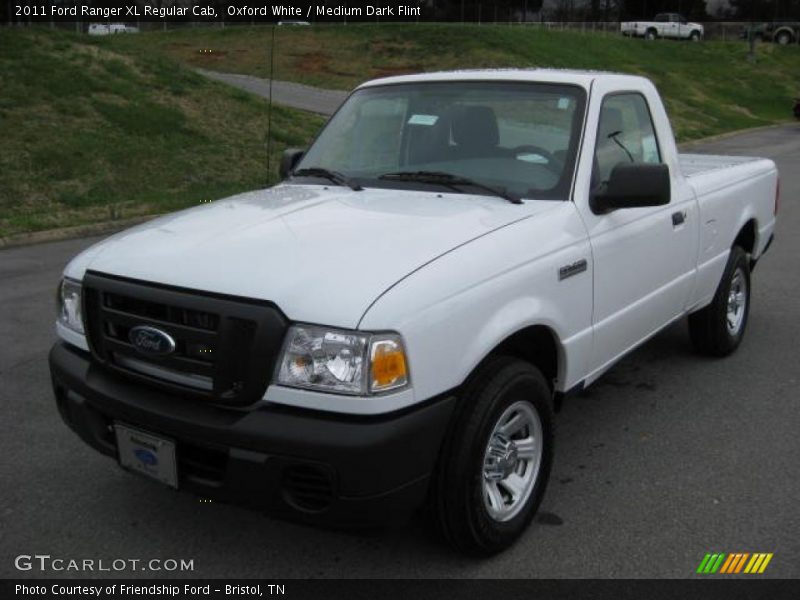 Front 3/4 View of 2011 Ranger XL Regular Cab