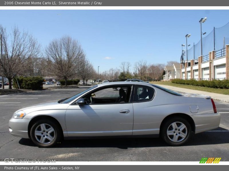 Silverstone Metallic / Gray 2006 Chevrolet Monte Carlo LS