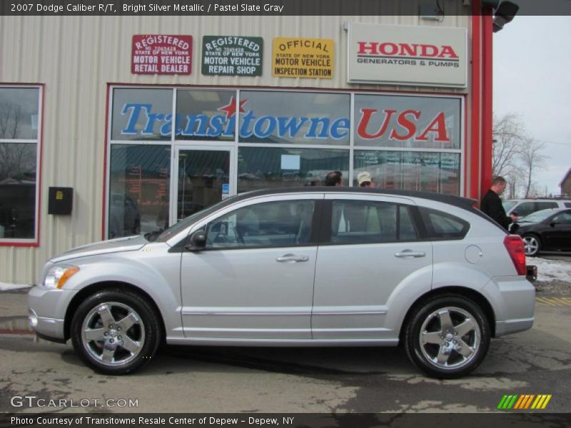 Bright Silver Metallic / Pastel Slate Gray 2007 Dodge Caliber R/T