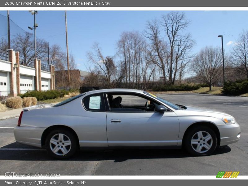 Silverstone Metallic / Gray 2006 Chevrolet Monte Carlo LS