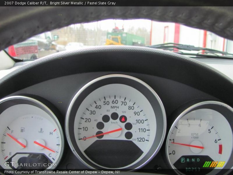 Bright Silver Metallic / Pastel Slate Gray 2007 Dodge Caliber R/T