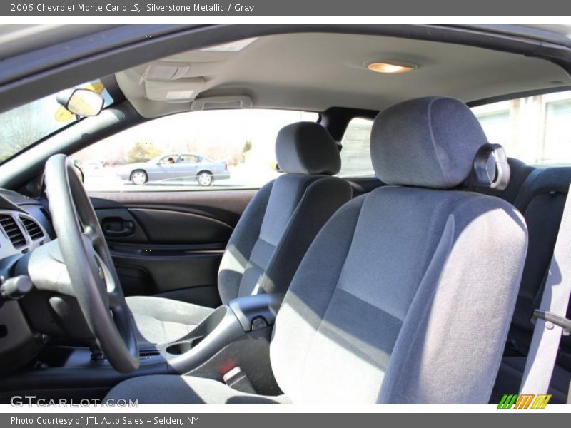 Silverstone Metallic / Gray 2006 Chevrolet Monte Carlo LS