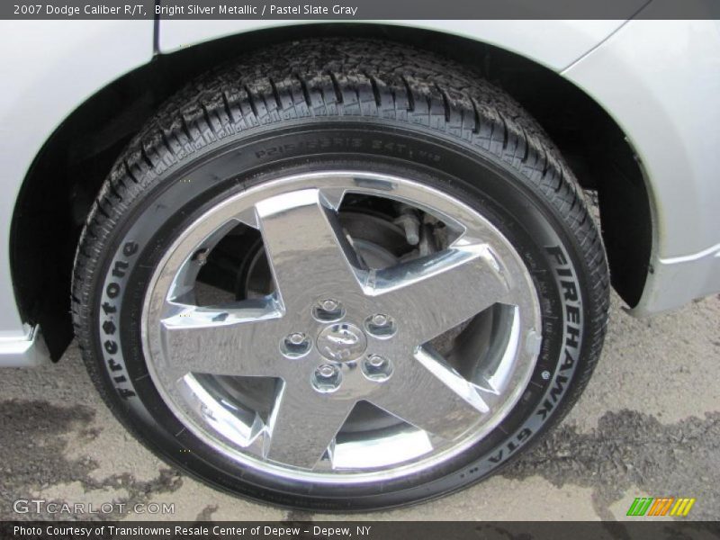 Bright Silver Metallic / Pastel Slate Gray 2007 Dodge Caliber R/T