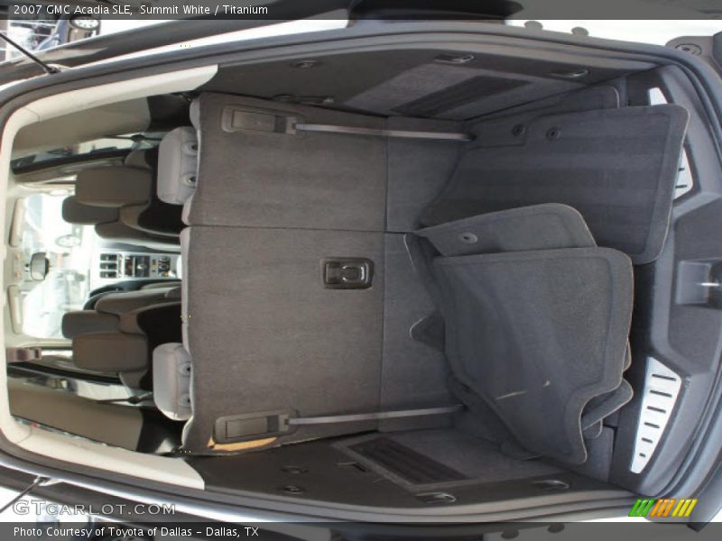 Summit White / Titanium 2007 GMC Acadia SLE