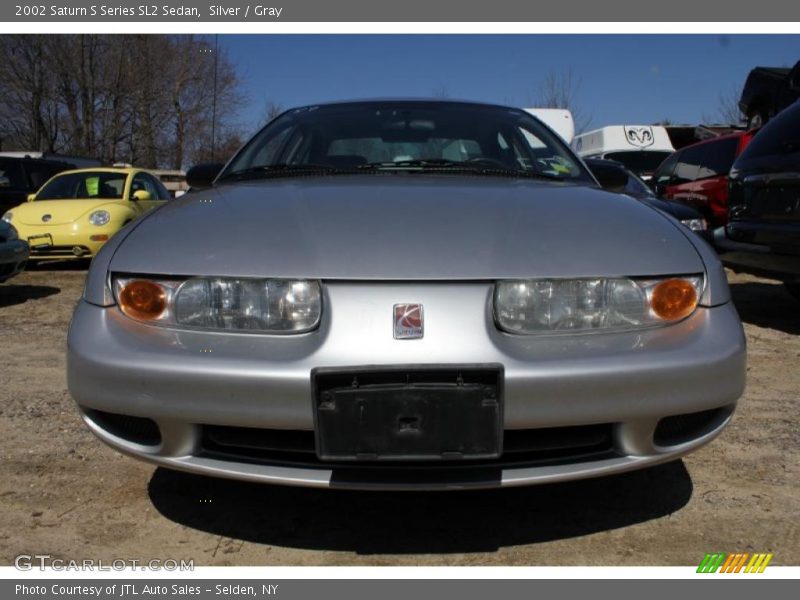 Silver / Gray 2002 Saturn S Series SL2 Sedan