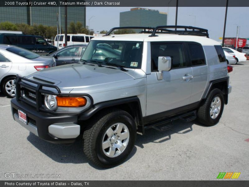 Titanium Metallic / Dark Charcoal 2008 Toyota FJ Cruiser 4WD