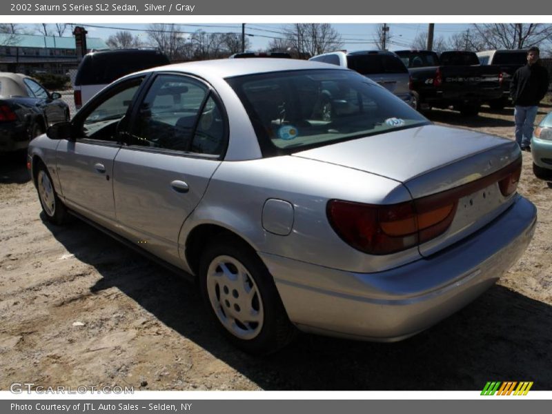 Silver / Gray 2002 Saturn S Series SL2 Sedan