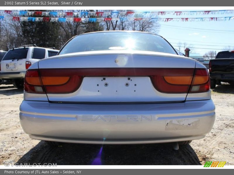 Silver / Gray 2002 Saturn S Series SL2 Sedan