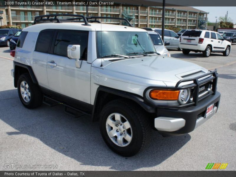 Titanium Metallic / Dark Charcoal 2008 Toyota FJ Cruiser 4WD