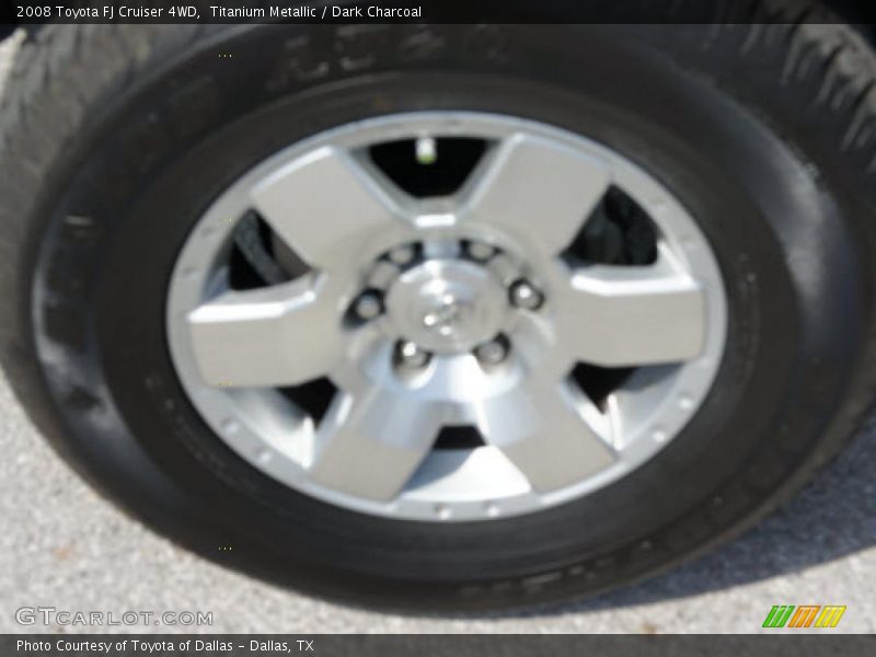 Titanium Metallic / Dark Charcoal 2008 Toyota FJ Cruiser 4WD