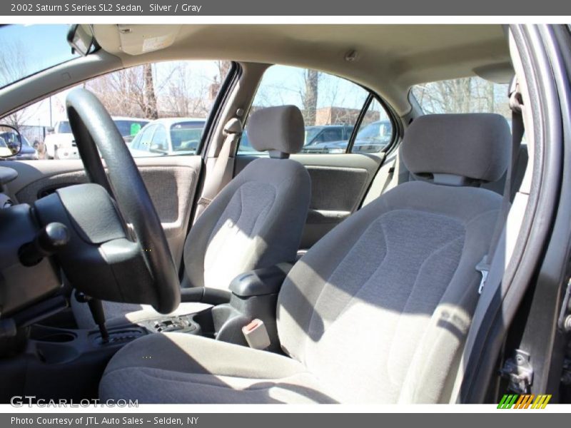 Silver / Gray 2002 Saturn S Series SL2 Sedan