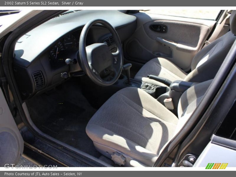 Silver / Gray 2002 Saturn S Series SL2 Sedan