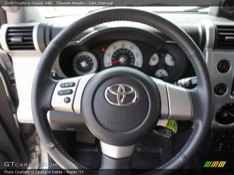 Titanium Metallic / Dark Charcoal 2008 Toyota FJ Cruiser 4WD
