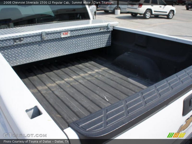 Summit White / Dark Titanium 2008 Chevrolet Silverado 1500 LS Regular Cab
