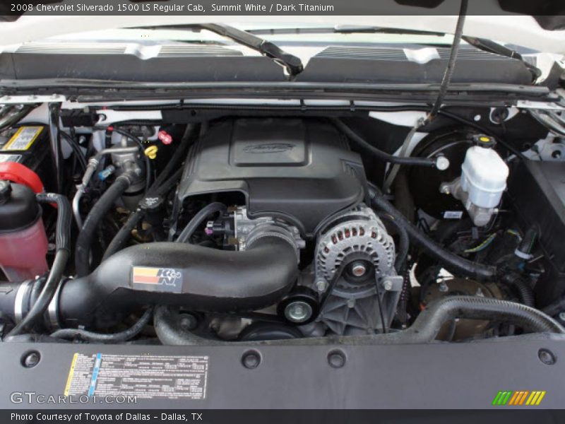  2008 Silverado 1500 LS Regular Cab Engine - 5.3 Liter Flex Fuel OHV 16-Valve Vortec V8