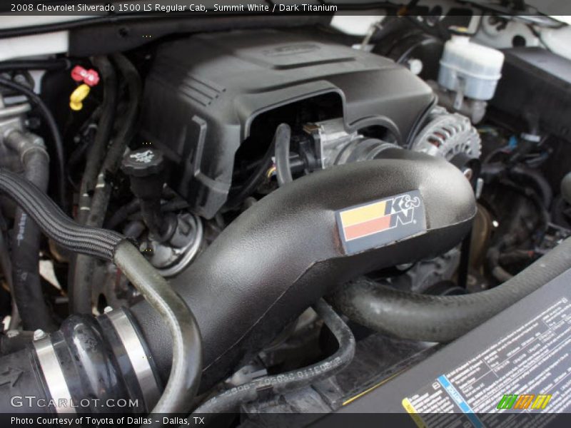  2008 Silverado 1500 LS Regular Cab Engine - 5.3 Liter Flex Fuel OHV 16-Valve Vortec V8