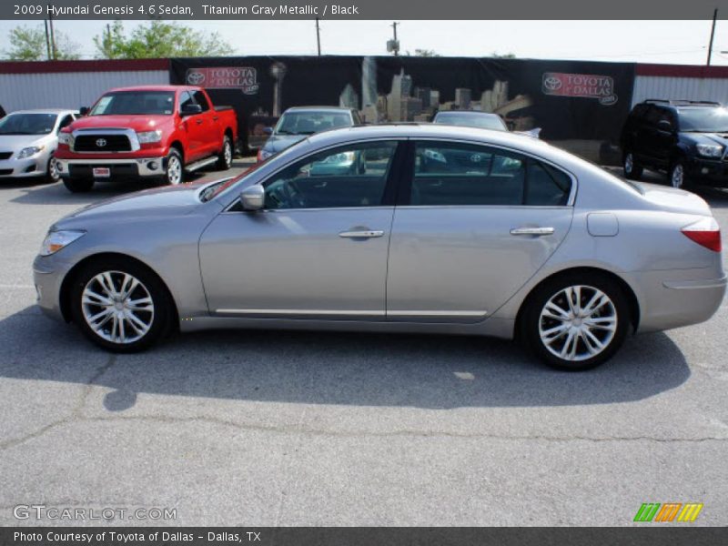  2009 Genesis 4.6 Sedan Titanium Gray Metallic