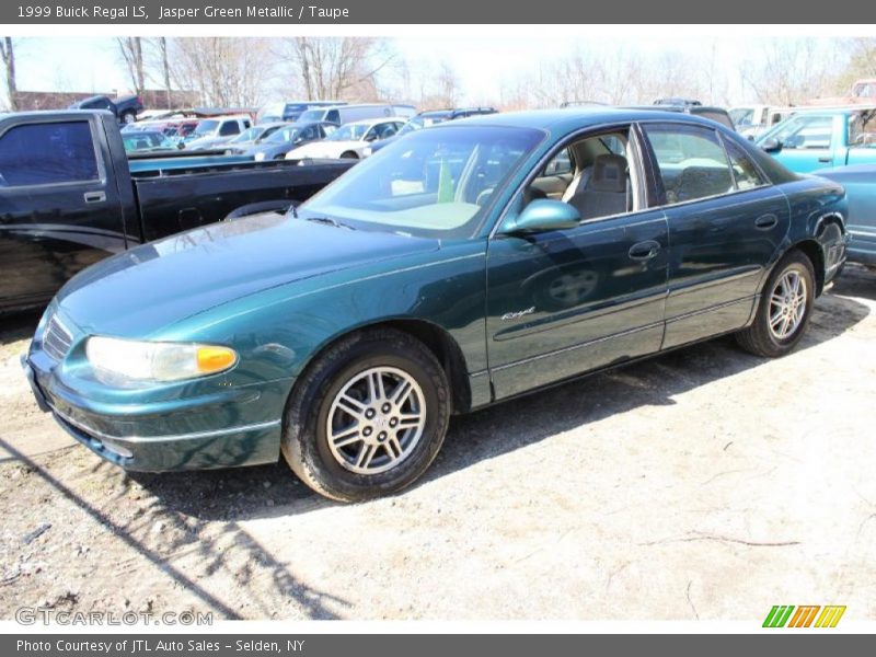 Jasper Green Metallic / Taupe 1999 Buick Regal LS