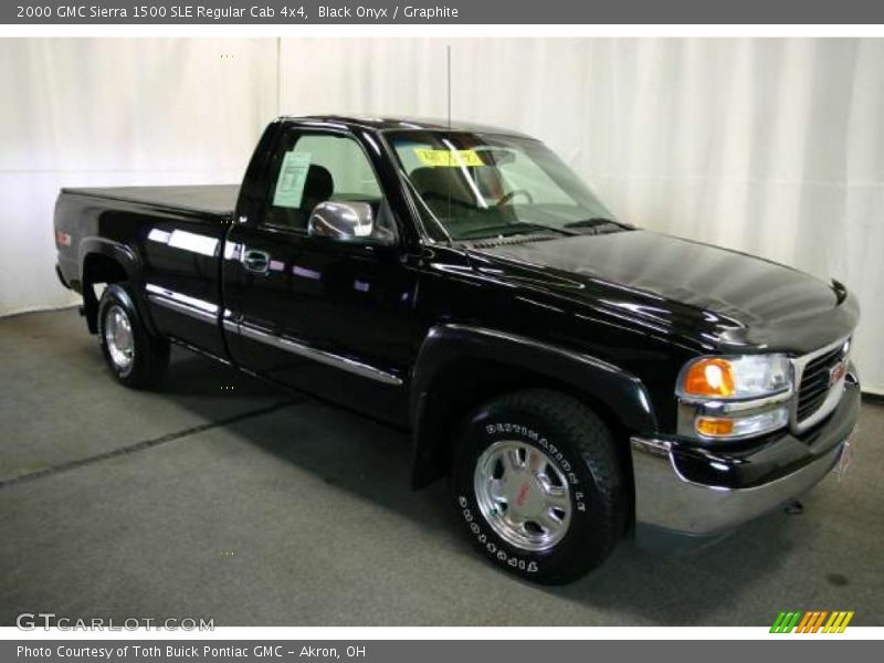 Black Onyx / Graphite 2000 GMC Sierra 1500 SLE Regular Cab 4x4