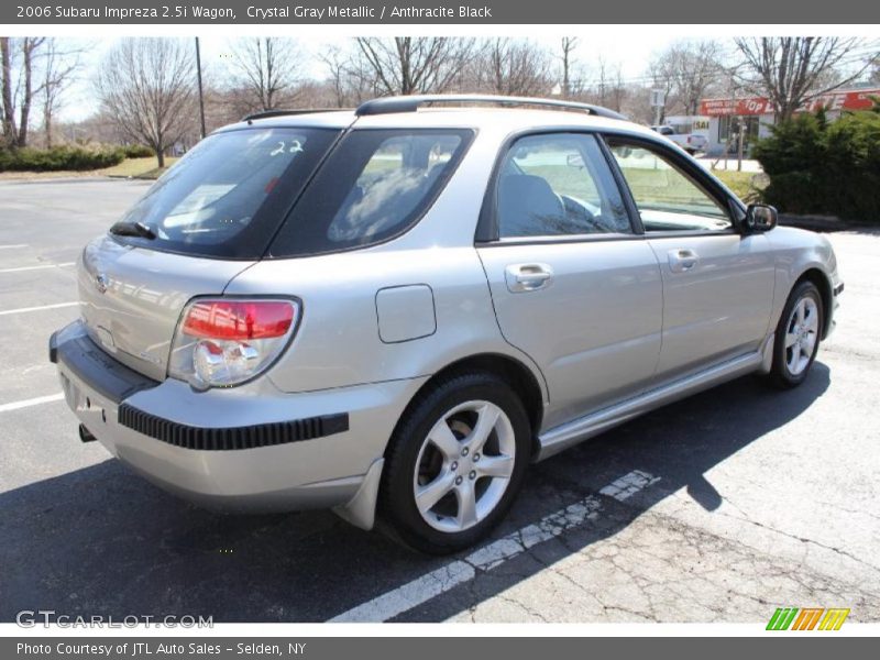 Crystal Gray Metallic / Anthracite Black 2006 Subaru Impreza 2.5i Wagon