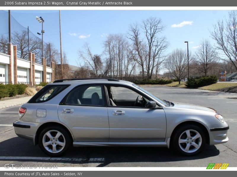 Crystal Gray Metallic / Anthracite Black 2006 Subaru Impreza 2.5i Wagon